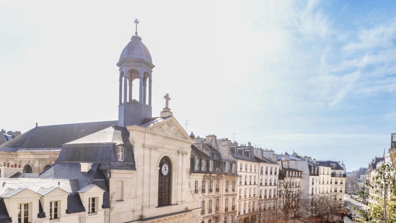 Appartamento Famous Parisian Designer'S Pied-A-Terre In Le Marais Esterno foto